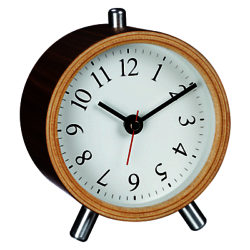 Diamantini & Domeniconi Wooden Mantel Alarm Clock